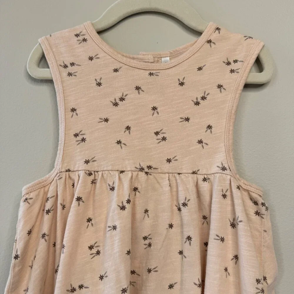 RYLEE + CRU Layla Floral Dress Girls 4-5 4T Sleeveless Ditsy Cotton Spring - Picture 4 of 9